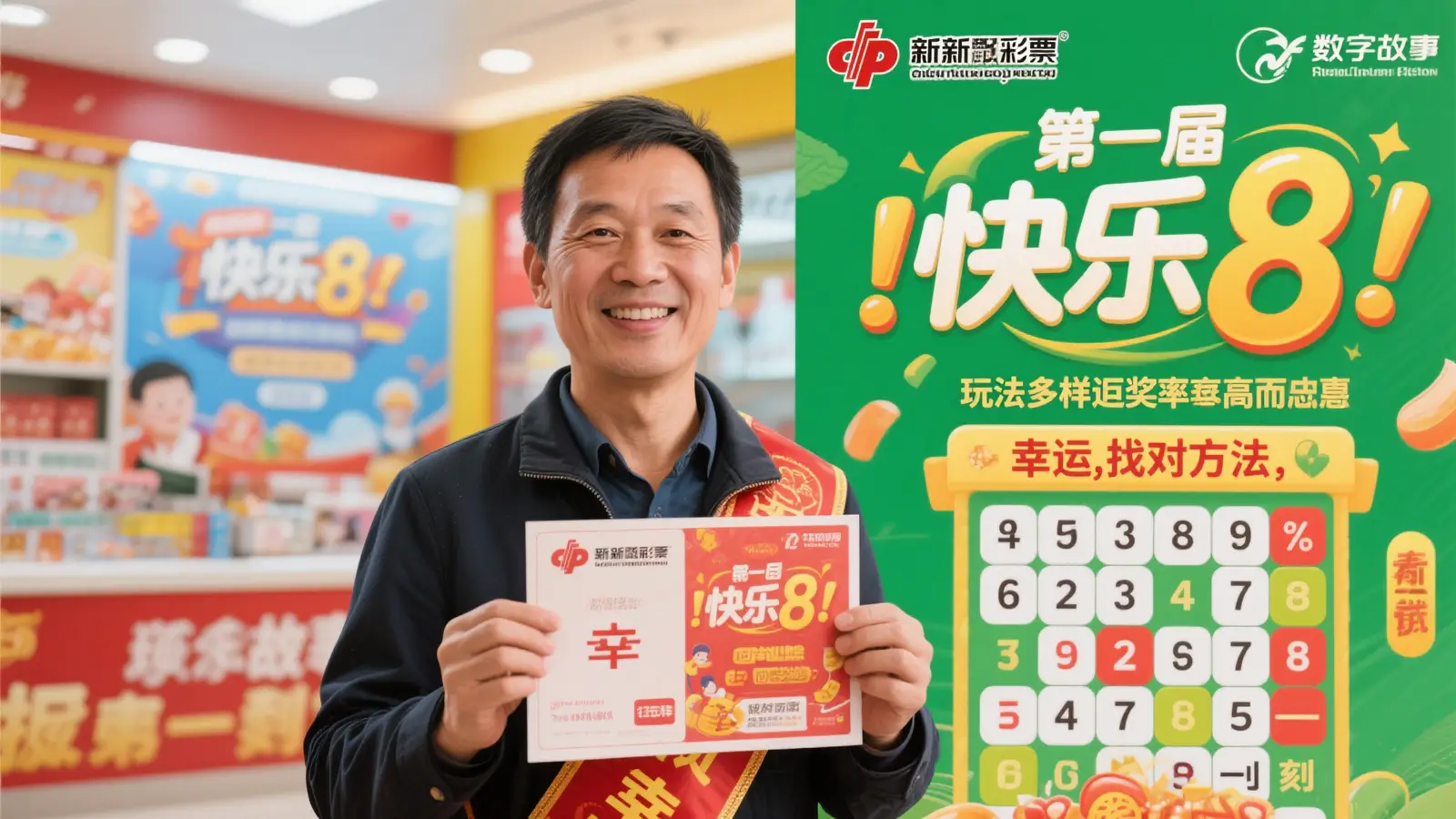 快乐8新手彩民半年擒758万大奖 选十复式淡然面对幸运
