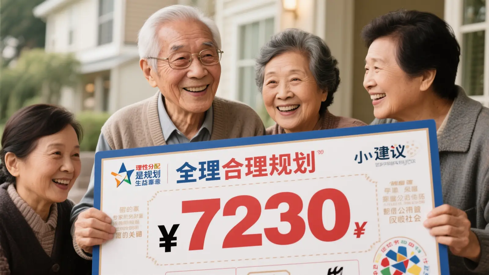 老彩民喜中723万大奖 担心情绪失控拉儿子陪同领奖