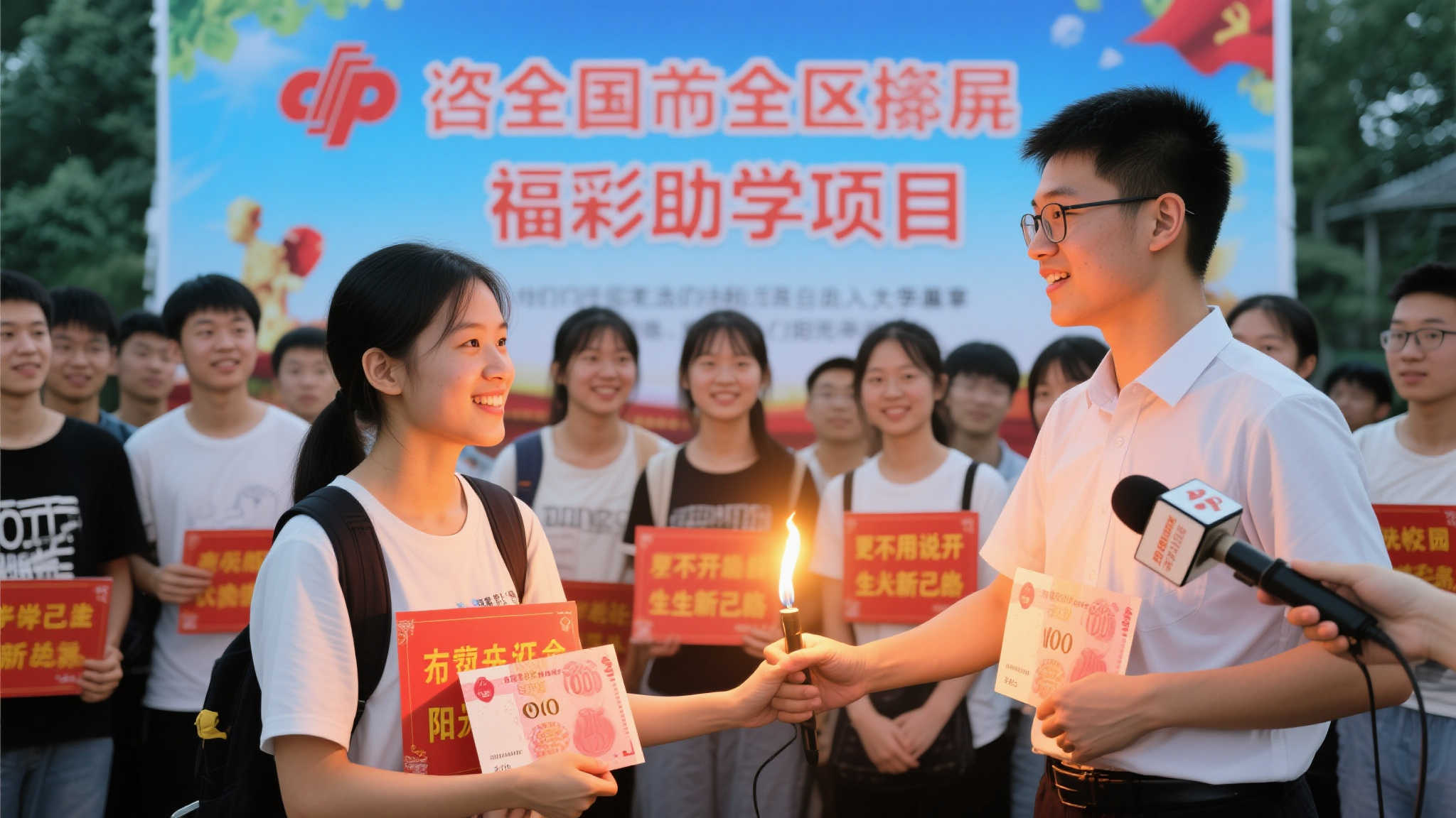追梦无畏前行 福彩点亮学子未来之路